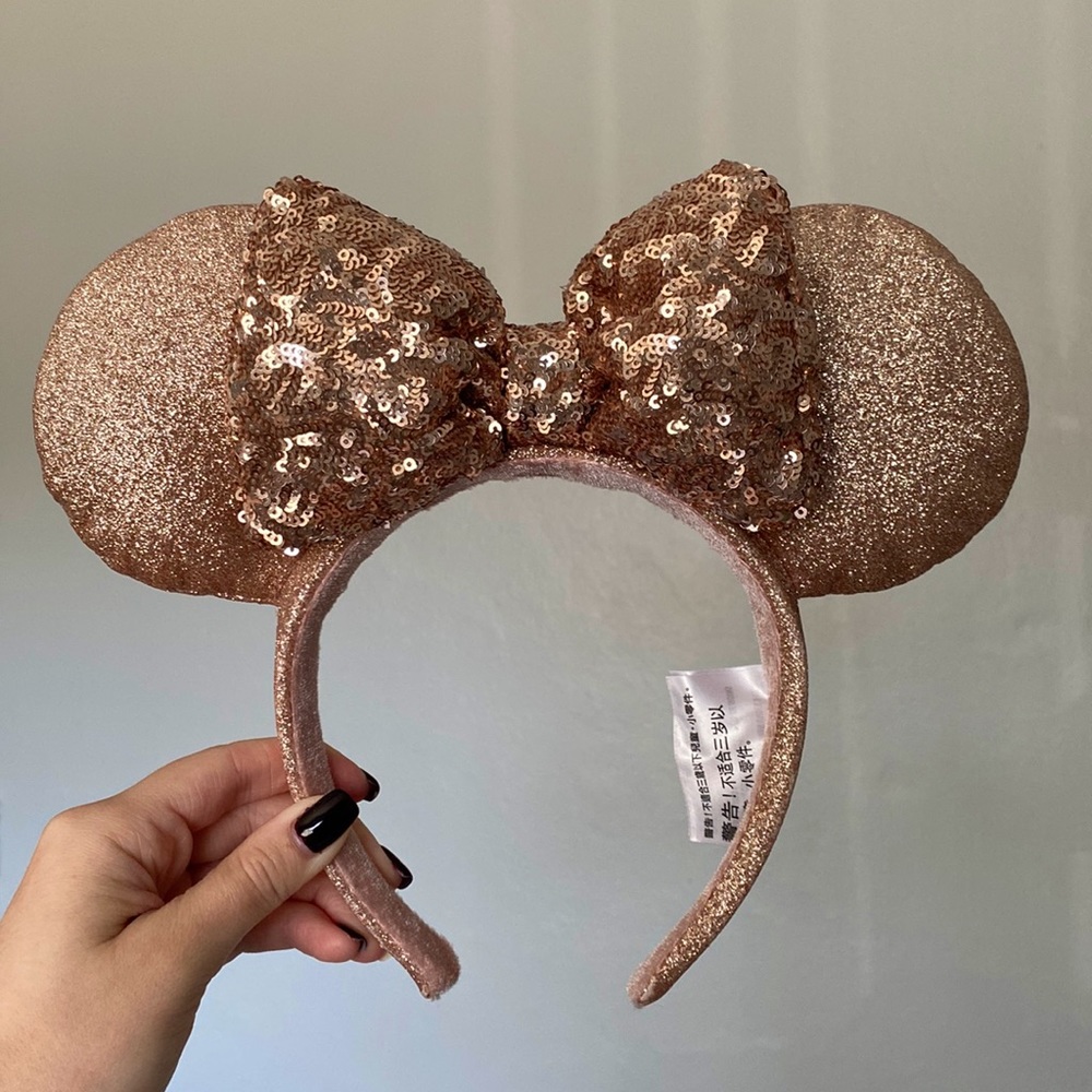 Rose Gold Minnie Ears